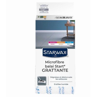 Microfibre grattante starwax pour balai start - 1591