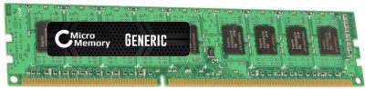 COREPARTS MicroMemory 8GB DDR3-1600 Module de m&eacute;moire 8 Go 1 x 8 Go DDR3 1600 MHz 240-pin DIMM
