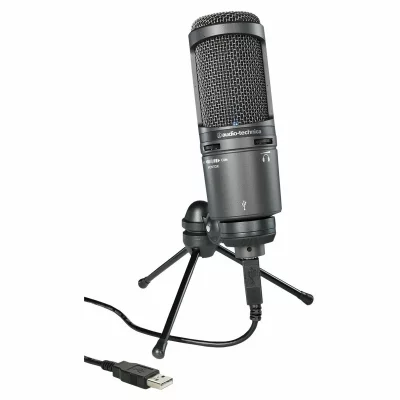 AUDIO TECHNICA Microphone audio-technica at2020 usb+ noir