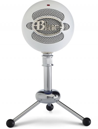CSTORE Microphone Blue Microphones Snowball USB Mic - WHITE