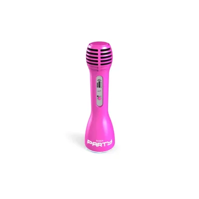 BIGBEN Microphone Bluetooth  Karaok&eacute; Rose