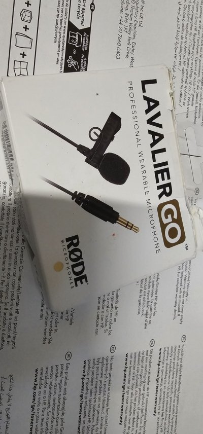 RODE Microphone cravate Lavalier GO Noir