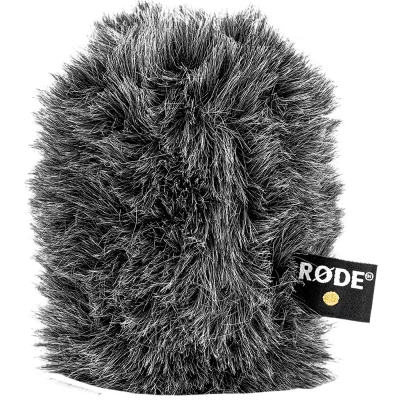 RODE Microphone  Bonnette anti-vent WS11 en fourrure synth&eacute;tique.