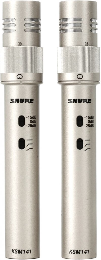 SHURE Microphone  KSM141SLSTEREO Condensateur large capsule