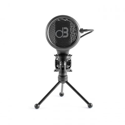 DYNABASS Microphone Studio A Condensateur Avec Directivit&eacute; Cardio&iuml;de Mic250