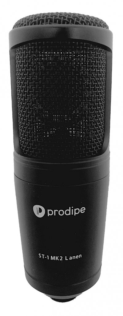 PRODIPE Microphone studio  ST1 MKII &agrave; condensateur et large membrane
