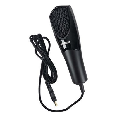 VELLEMAN Microphone usb avec support de table VELLHQMC10002