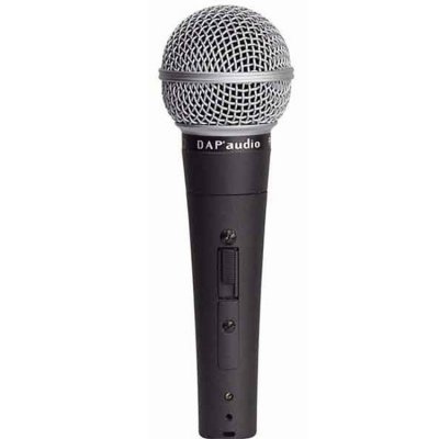 DAP Microphone vocal dynamique -Audio PL-08S avec interrupteur ON/OFF - Microphones vocaux