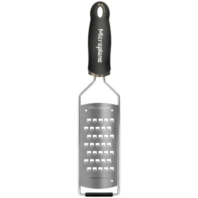MICROPLANE  - R&acirc;pe incurv&eacute;e GOURMET tr&egrave;s gros grains m/ noir *