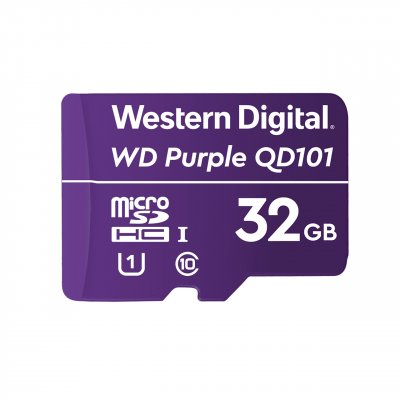 WESTERN DIGITAL Microsd purple 32gb WDD032G1P0C
