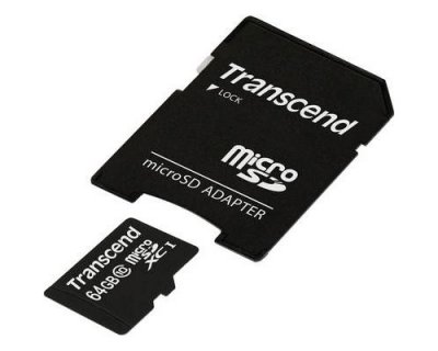 TRANSCEND Microsdhc classe 10 (premium) 64go