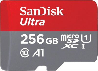 SANDISK Microsdxc ultra 256gb (a1/uhs-i/cl.10/150mb/s) + adapter ""mobile