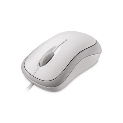 MICROSOFT  Basic Optical for Business Blanc - Filaire