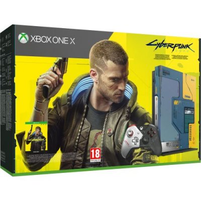 Microsoft console xbox one x cyberpunk 2077 0889842564150