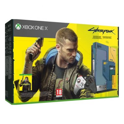 Microsoft console xbox one x cyberpunk 2077 0889842564150