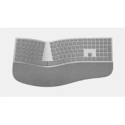 MICROSOFT  keyboard surface ergonomic bluetooth gray e noir