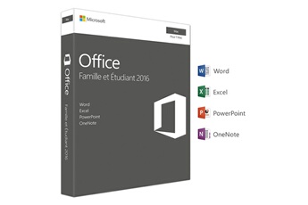 MICROSOFT  office 2016 pour mac edition famille et &eacute;tudiant