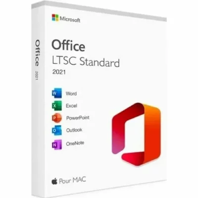ORAL-B Microsoft Office 2021 LTSC Standard pour Mac - Cl&eacute; licence &agrave; t&eacute;l&eacute;charger