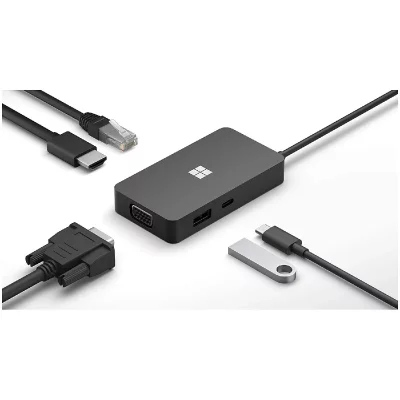 MICROSOFT  Stacja/replikator Mysz USB-C Travel Hub IT/PL/PT/ES