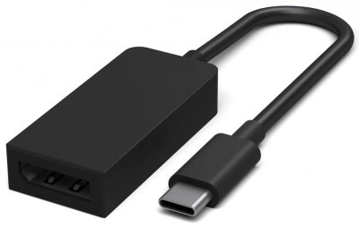 MICROSOFT  Surface Usb-c Male To Displayport Female Adapter 16 Cm Noir