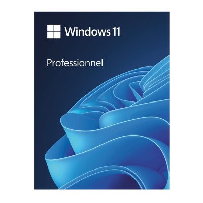 MICROSOFT  Windows 11 Professionnel - 64 bits (version Cl&eacute; USB)