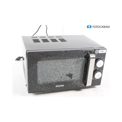 SEVERIN Microwave with ceramic base, approx. 20l, approx. 800 W