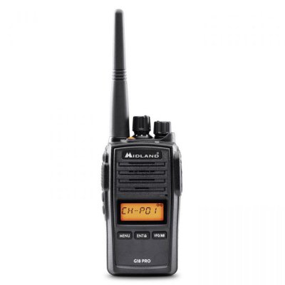 MIDLAND  18 Pro Ip67 99 Walkie-talkie Noir