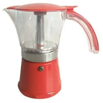 MIDLAND  Cafetiere Italienne Nera 6 Tasses