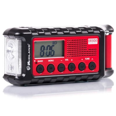MIDLAND  Emergency Power Bank Er300 Rouge,Noir