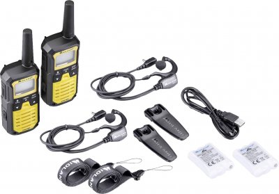 MIDLAND  XT50 Pro Koffer Gelb C1464.01 Talkie-walkie LPD/PMR jeu de 2