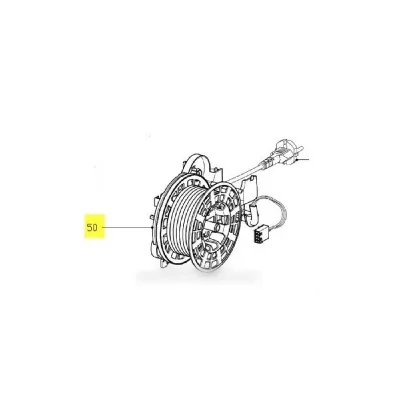 MIELE  - enrouleur de cable pour aspirateur