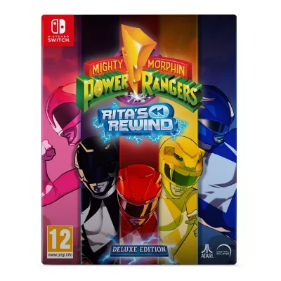 PREMIUM Mighty Morphin Power Rangers Rita's Rewind Deluxe Edition Nintendo Switch 