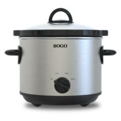 SOGO Mijoteuse &eacute;lectrique &agrave; 3 fonctions Simmer Delight 3 L &ndash; 170 W