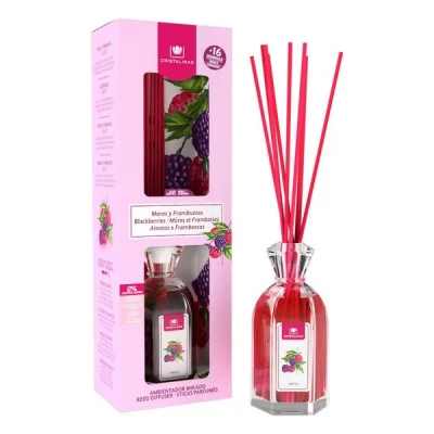 CRISTALINAS MIKADO ambientador 0% #moras y frambuesas 180 ml