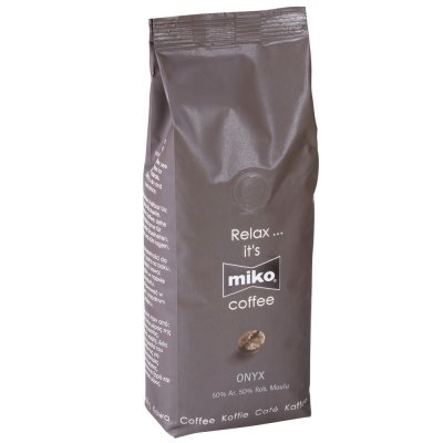 MIKO CAFE MIKO paquet de 1 kg caf&eacute; moulu ONYX 50% arabica 50% robusta