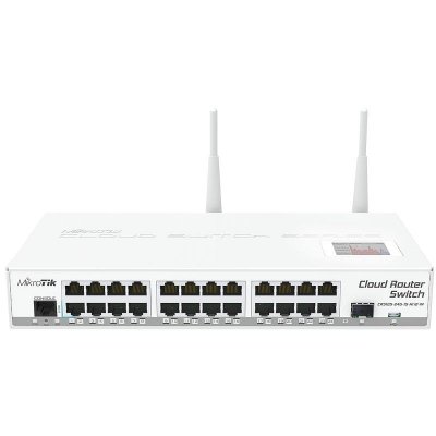 MIKROTIK  CRS125-24G-1S-2HND-IN routeur sans fil CRS125-24G-1S-2HnD-IN