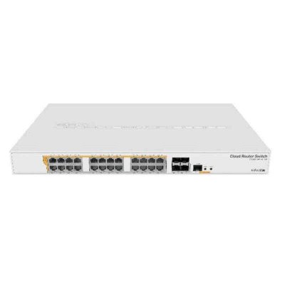 MIKROTIK  Crs328-24p-4s+rm Switch Argent&eacute;