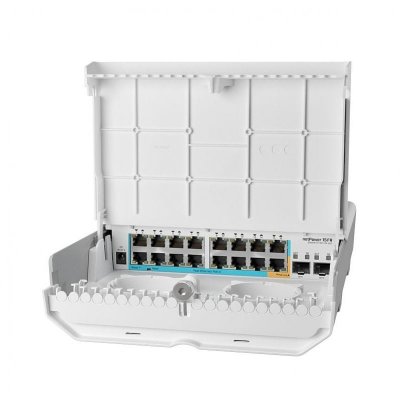 MIKROTIK  netPower 15FR Fast Ethernet (10/100) CRS318-1Fi-15Fr-2S-OUT
