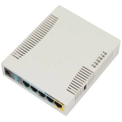 UNISEX Mikrotik rb951ui-2hnd 5x10/100 2.4ghz l4 RB951Ui-2HnD