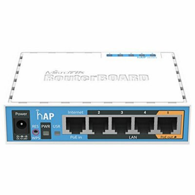 UNISEX Mikrotik rb951ui-2nd hap 5x10/100 2.4ghz l4 RB951Ui-2nD