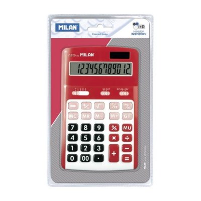 MILAN  150712RBL Blister Calculatrice Electronique 12 chiffres