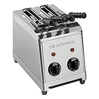 NON BRANDED MILANTOAST - Grille-pain 2 pinces inox 220-240v 50 / 60hz 1,37kw