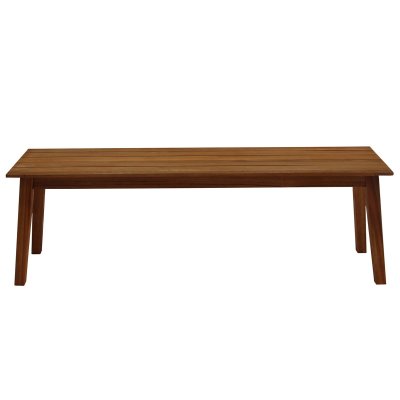 MILIBOO  - Banc de jardin bois massif L145 cm canopee - Naturel