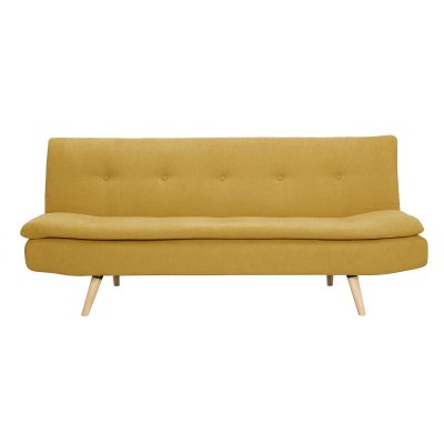 MILIBOO  - Canap&eacute; convertible scandinave 3 places jaune SENSO