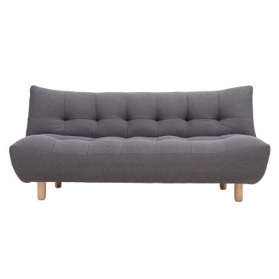 MILIBOO  - Canap&eacute; convertible scandinave gris fonc&eacute; YUMI