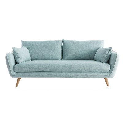 MILIBOO  - Canap&eacute; scandinave 3 places bleu glacier CREEP