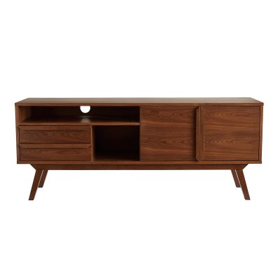 MILIBOO  - Meuble tv - Buffet vintage noyer L160 volver - Noyer