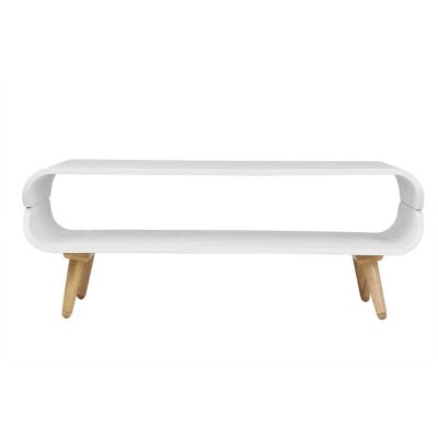 Miliboo - Table basse design takla - Blanc - Blanc
