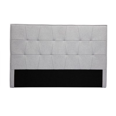 MILIBOO  T&ecirc;te de lit en Tissu Gris L170 cm SUKA