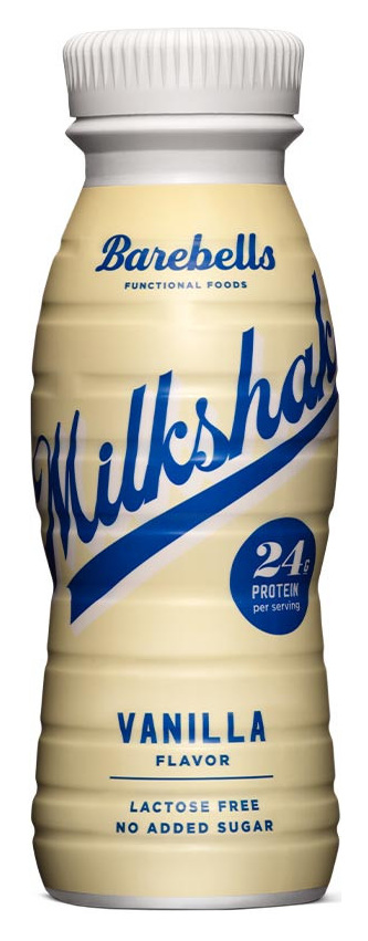 BAREBELLS Milkshake -  - Vanille - 2640 Ml (8 Pi&egrave;ces)
